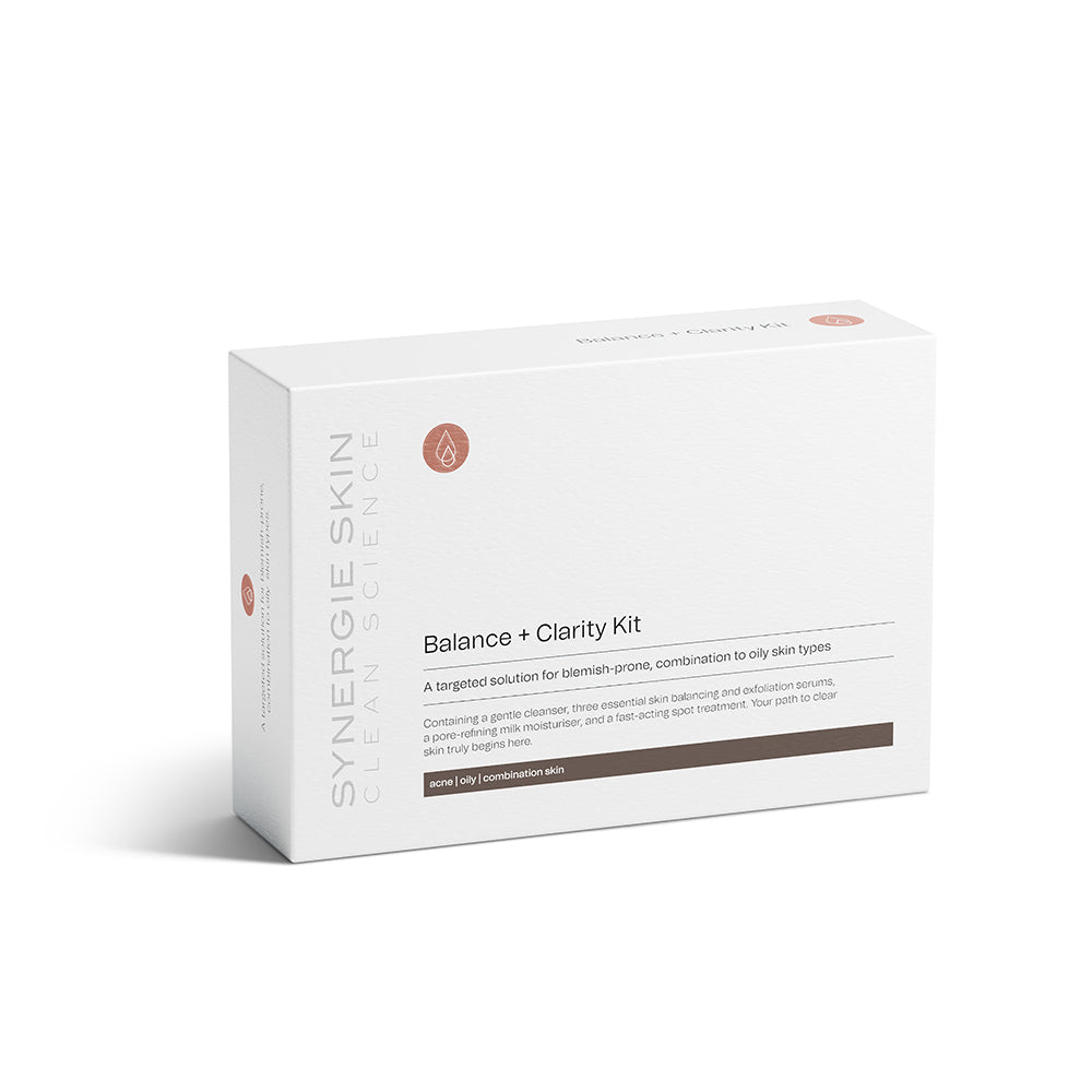 Balance + Clarity Kit (A trial-sized skincare kit for blemish-prone and oily skin.)