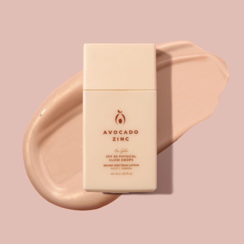 Avocado Zinc - SPF 50 - Physical Glow Drops - 40ml